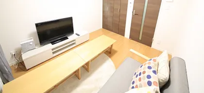 シンプルなワンルーム